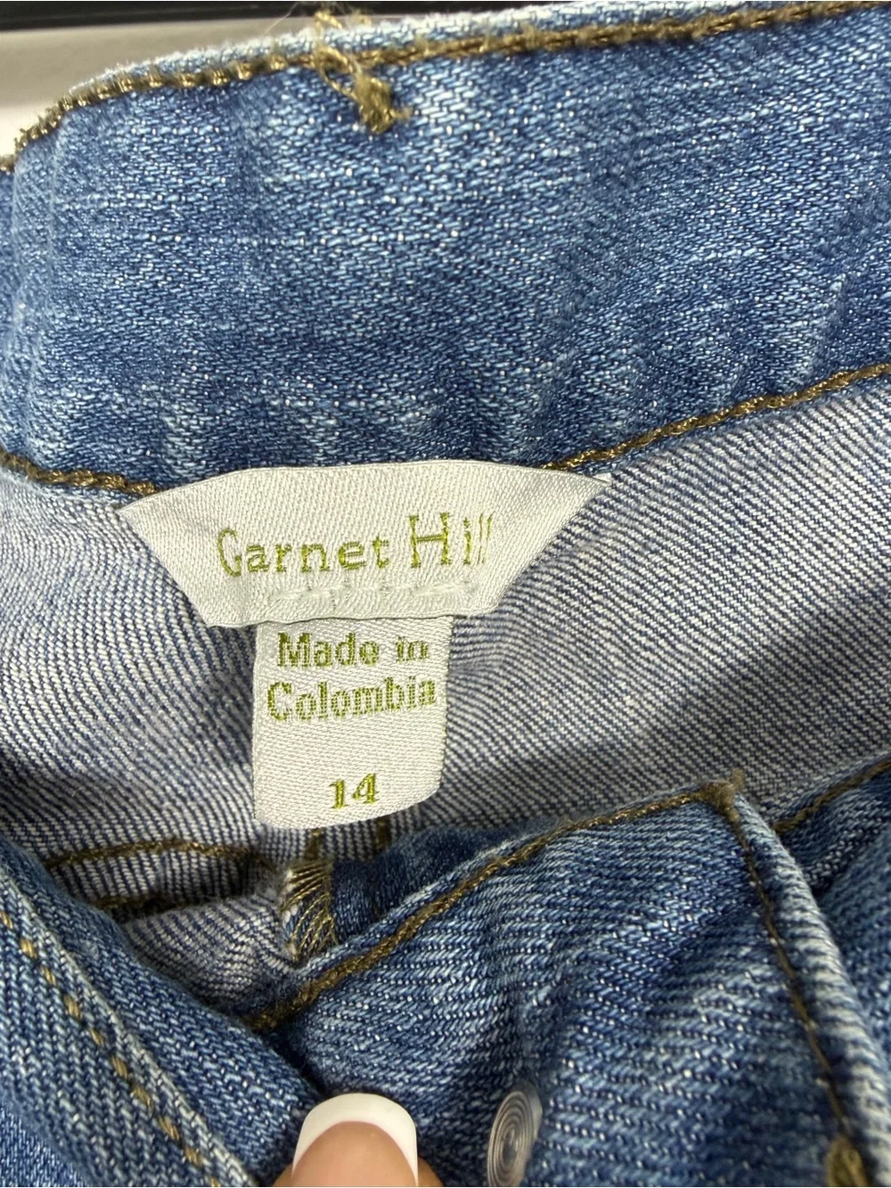 Garnet Hill classic blue